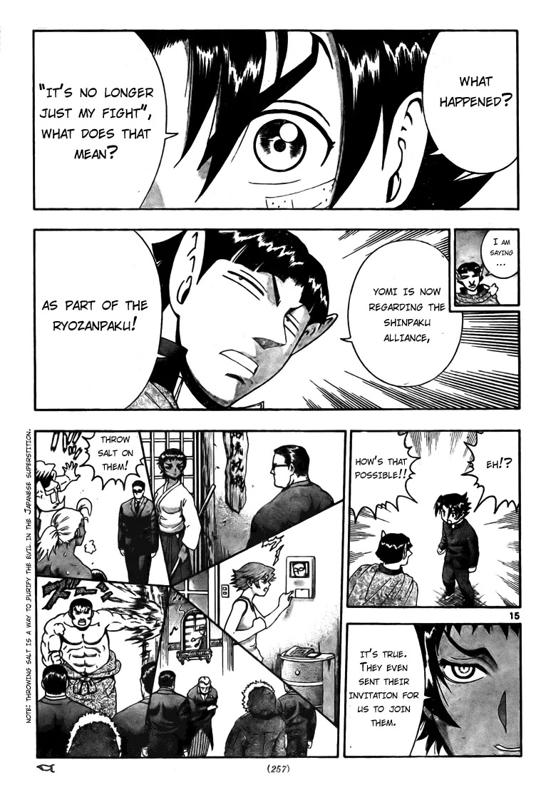 History's Strongest Disciple Kenichi Chapter 277 page 14 - Chapter 277: United We Stand