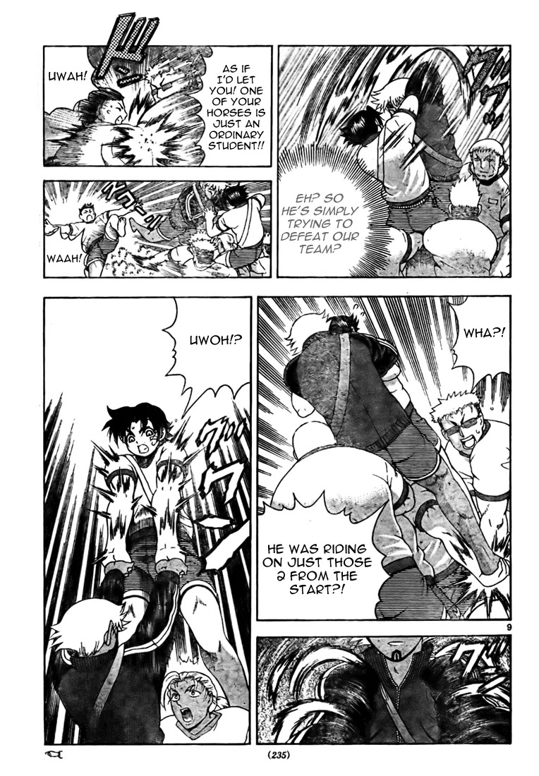 History's Strongest Disciple Kenichi Chapter 279 page 9 - Chapter 279: Battle on the Horse