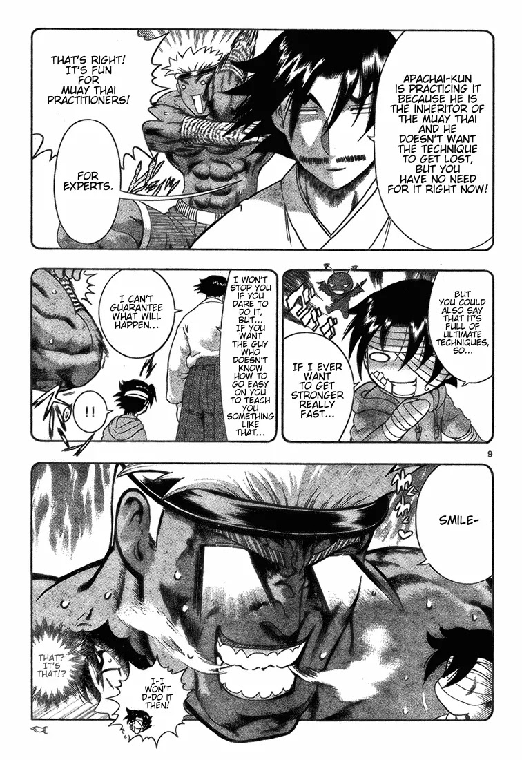 History's Strongest Disciple Kenichi Chapter 281 page 9 - Chapter 281: The Person Wo Knows About Weak Points