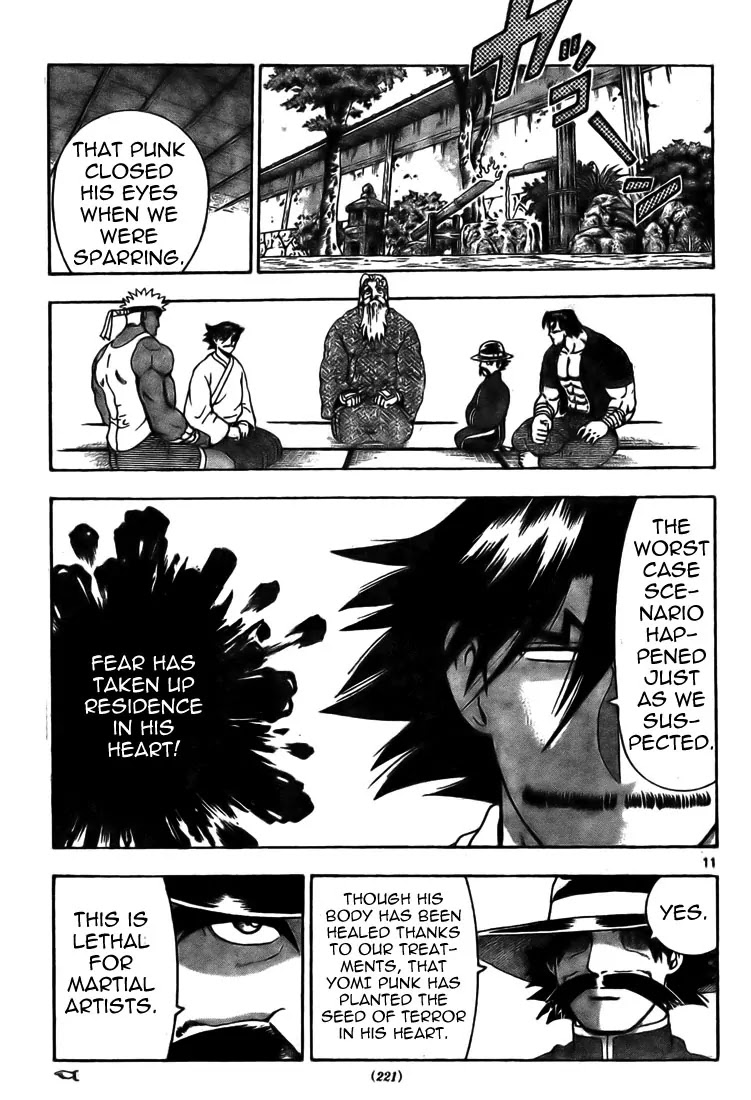 History's Strongest Disciple Kenichi Chapter 283 page 11 - Chapter 283: Seed of Terror