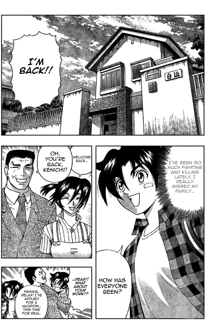 History's Strongest Disciple Kenichi Chapter 293 page 2 - Chapter 293: Return of the Soldiers!!
