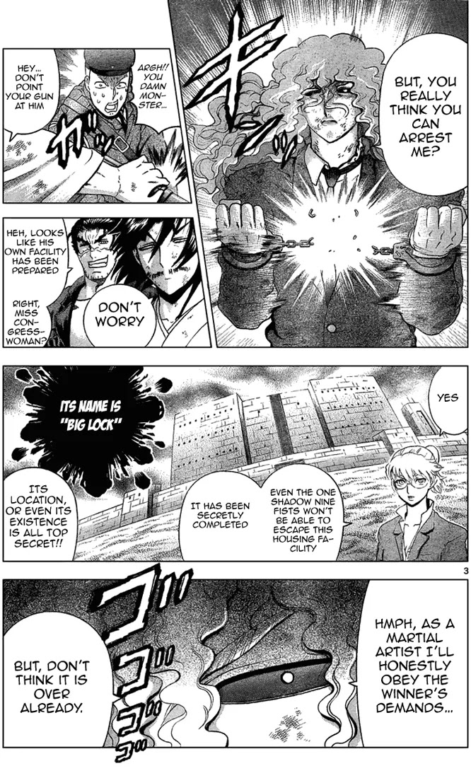History's Strongest Disciple Kenichi Chapter 305 page 3 - Chapter 305: The Lingering Sound of Victory