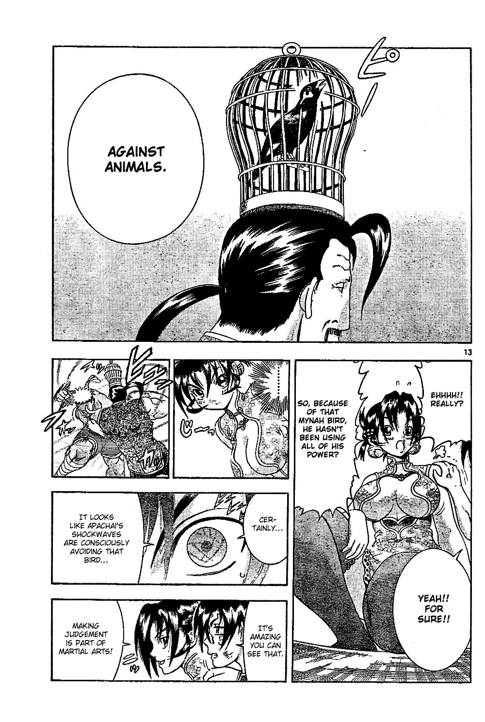 History's Strongest Disciple Kenichi Chapter 311 page 13 - Chapter 311: The Battle of the Shockwave's Orbits