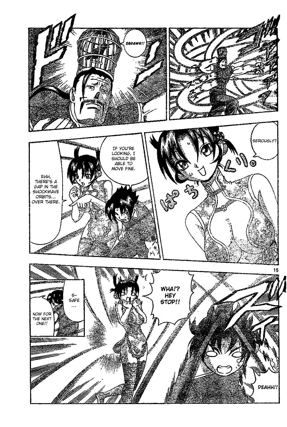 History's Strongest Disciple Kenichi Chapter 311 page 15 - Chapter 311: The Battle of the Shockwave's Orbits