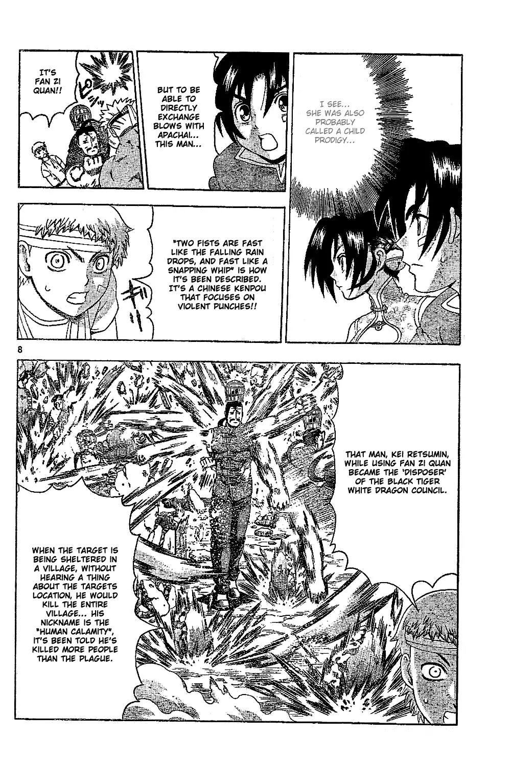 History's Strongest Disciple Kenichi Chapter 311 page 8 - Chapter 311: The Battle of the Shockwave's Orbits