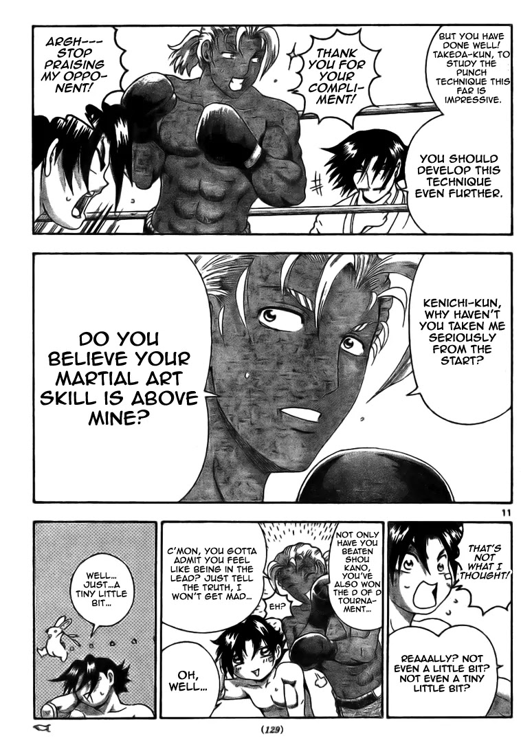 History's Strongest Disciple Kenichi Chapter 319 page 10 - Chapter 319: The Biggest Weakness