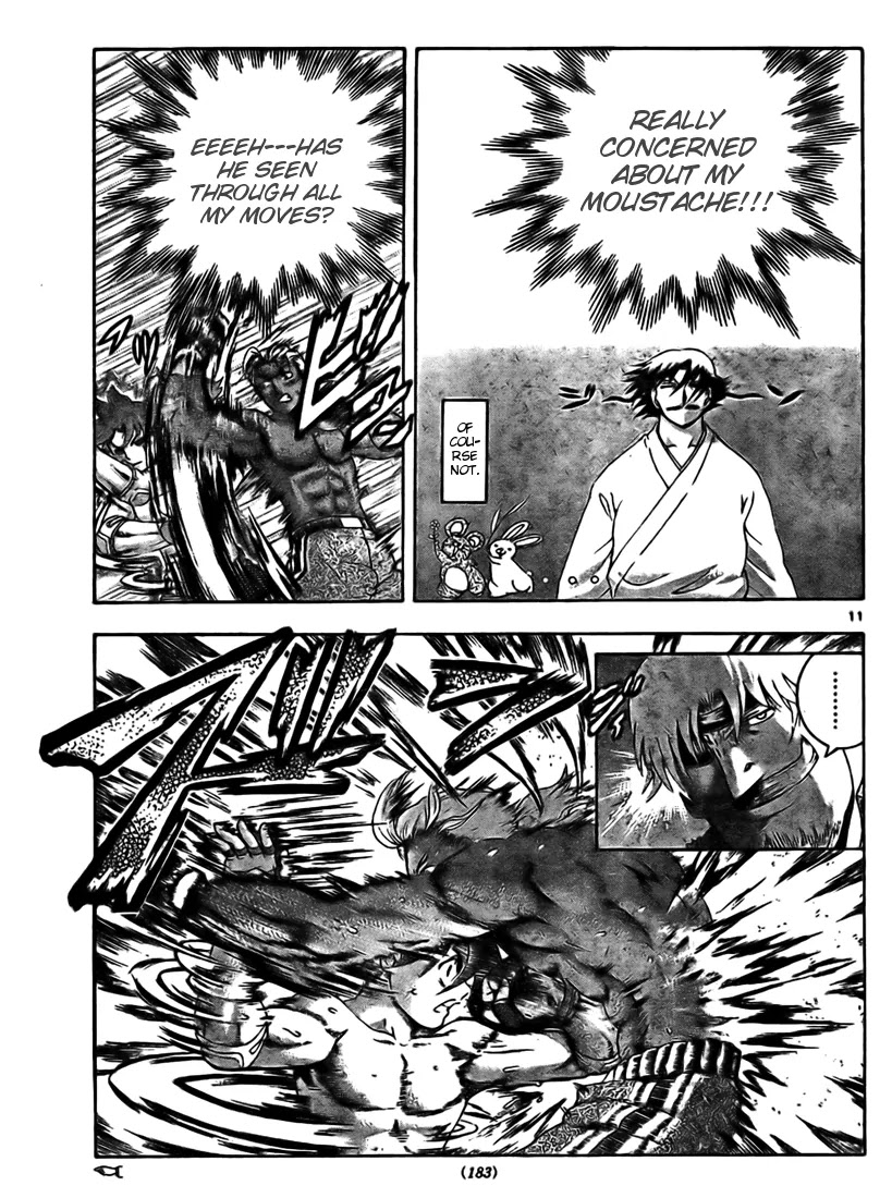 History's Strongest Disciple Kenichi Chapter 320 page 11 - Chapter 320: Tenacity Towards Victory