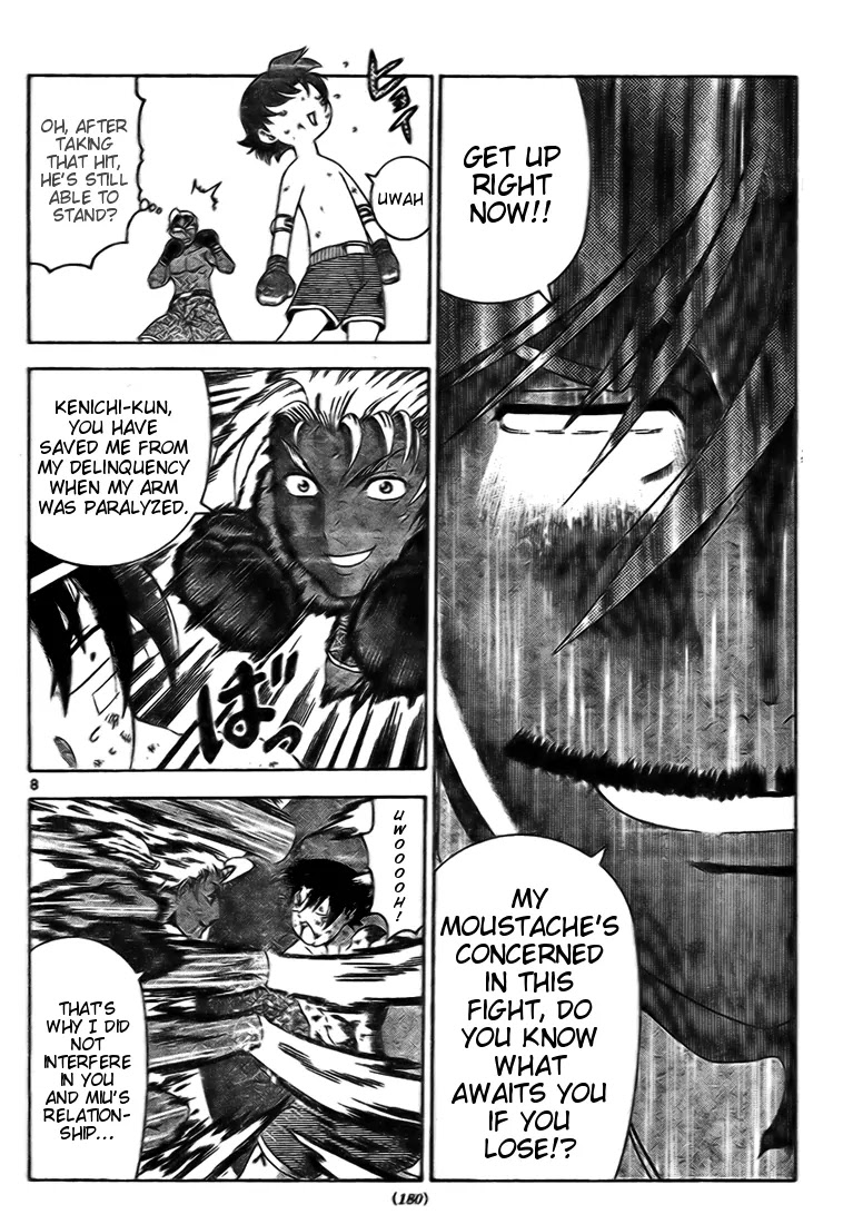 History's Strongest Disciple Kenichi Chapter 320 page 8 - Chapter 320: Tenacity Towards Victory
