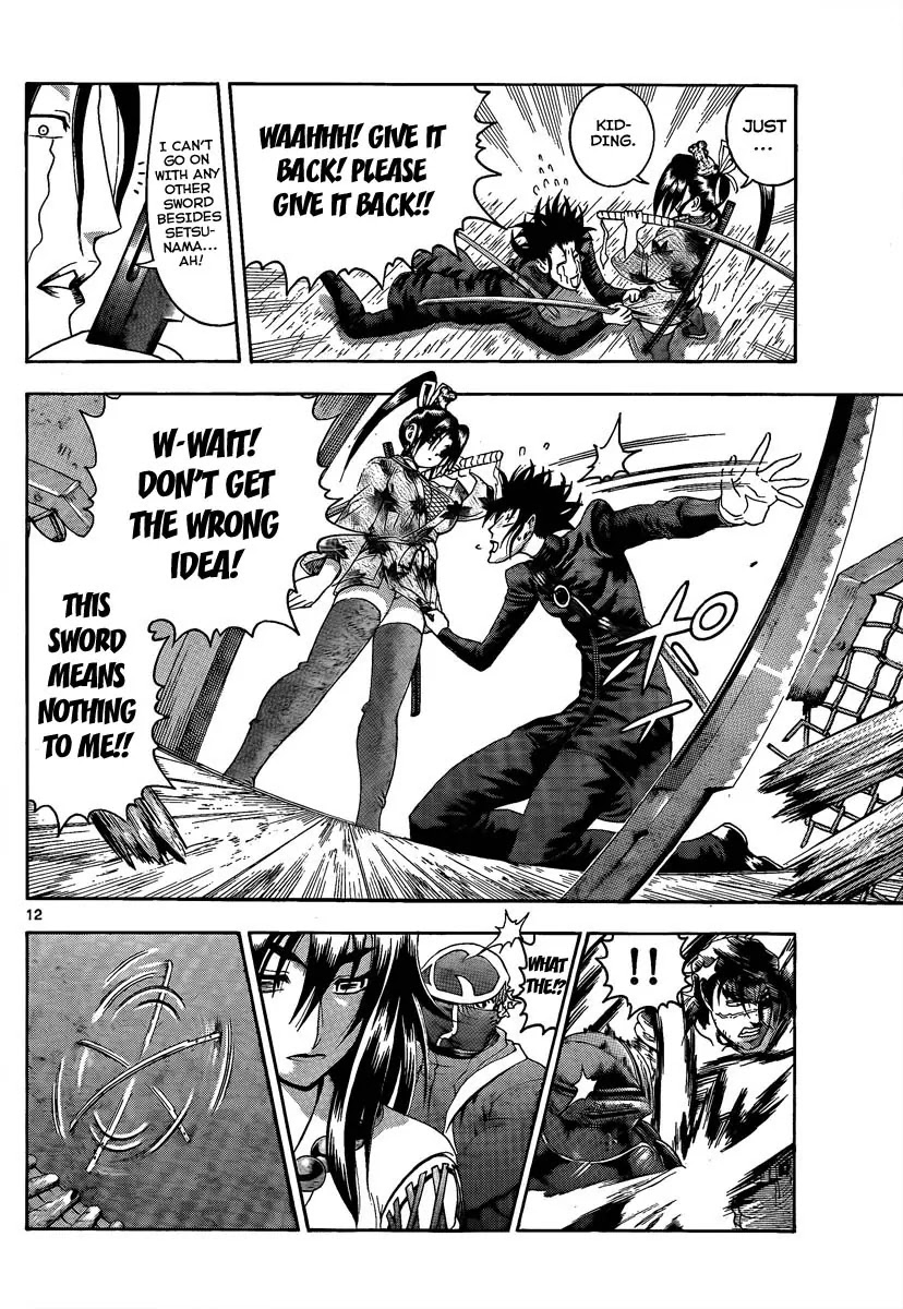 History's Strongest Disciple Kenichi Chapter 361 page 12 - Chapter 361: Setsunamaru Vs Akabanetou