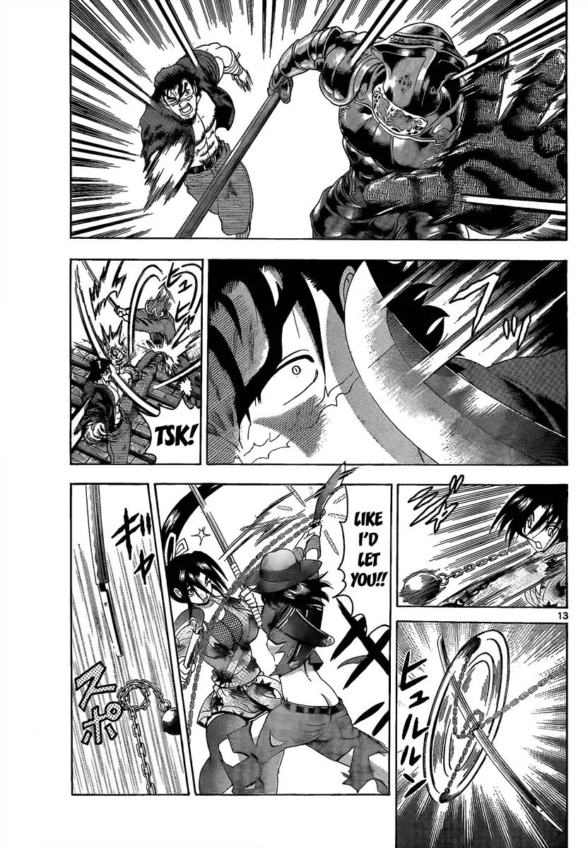 History's Strongest Disciple Kenichi Chapter 361 page 13 - Chapter 361: Setsunamaru Vs Akabanetou