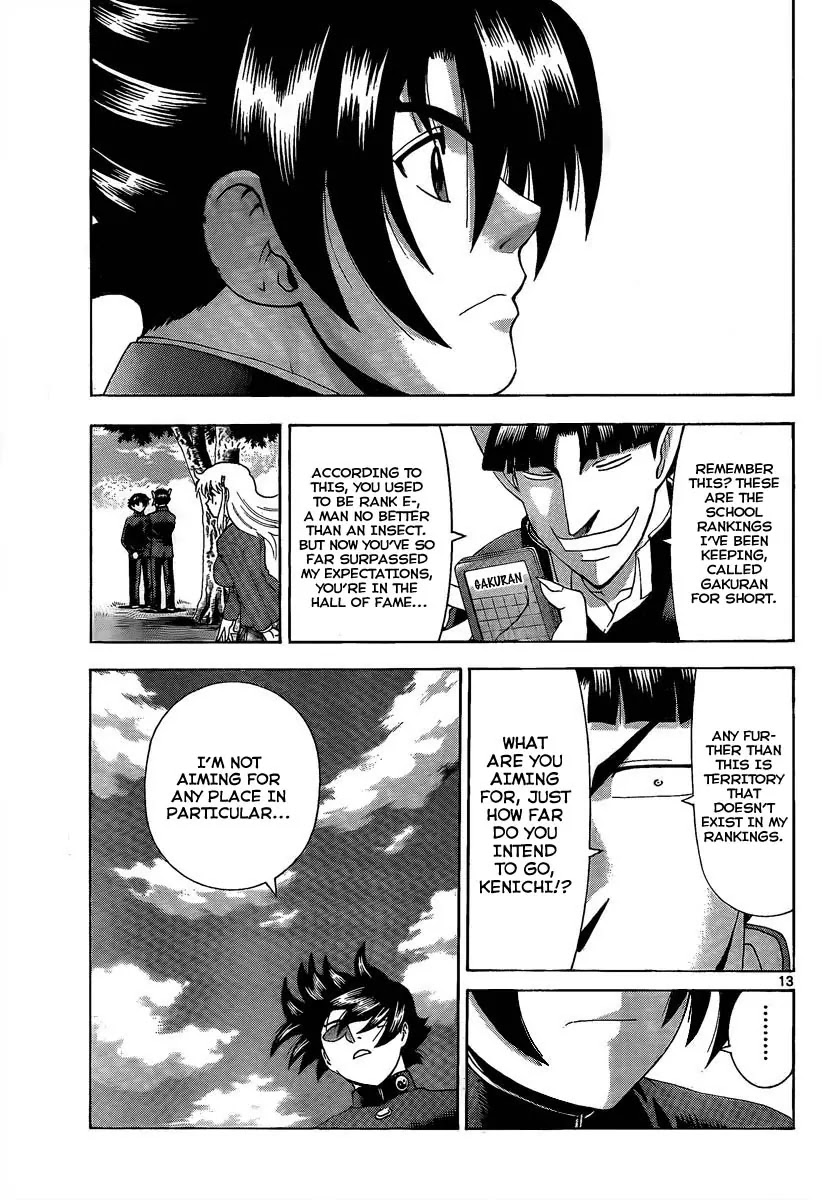 History's Strongest Disciple Kenichi Chapter 367 page 13 - Chapter 367: Power To Face It
