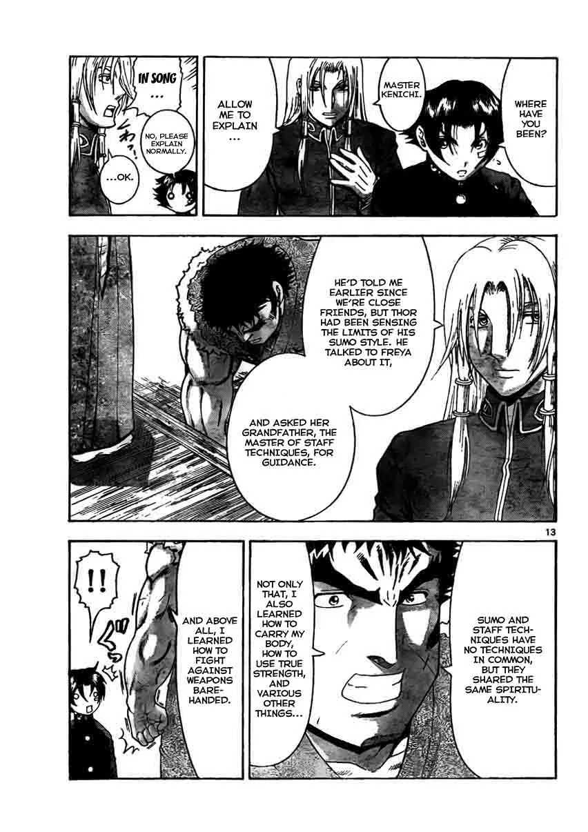 History's Strongest Disciple Kenichi Chapter 372 page 13 - Chapter 372: Anti-Weapon Battle