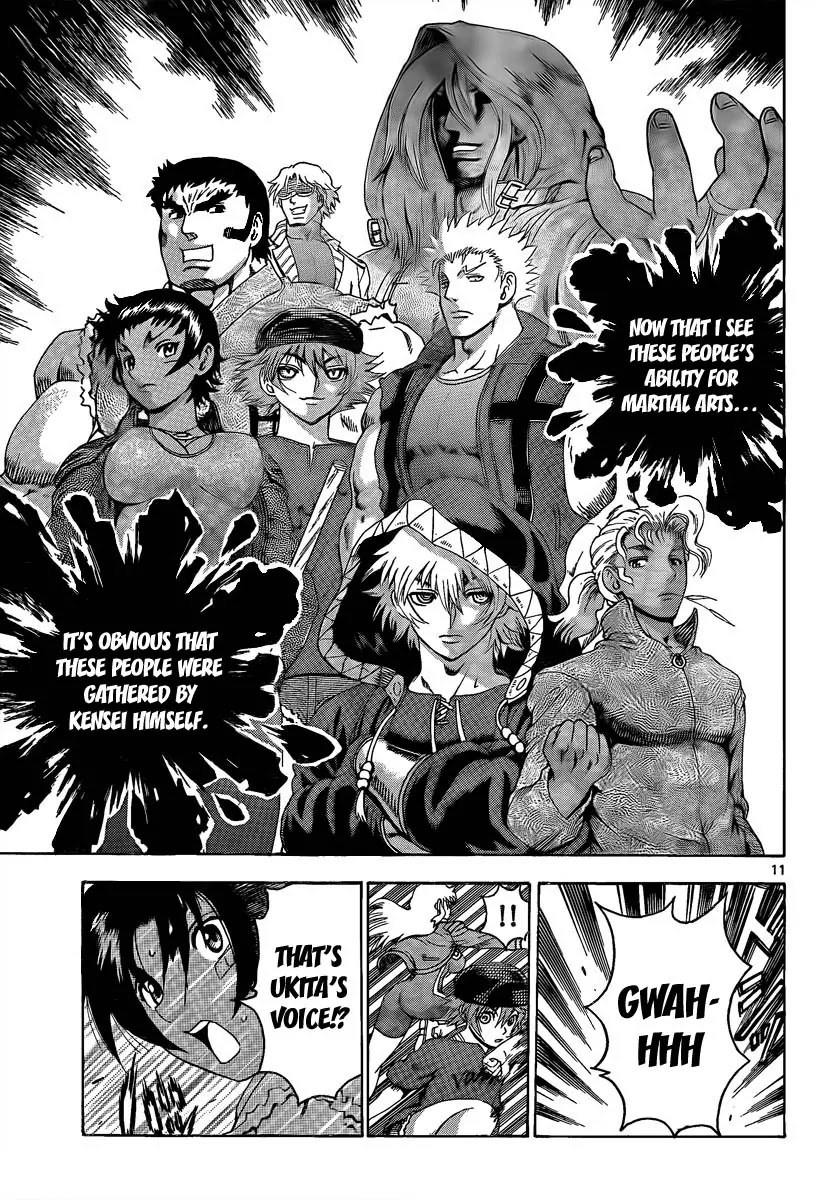 History's Strongest Disciple Kenichi Chapter 375 page 11 - Chapter 375: All Out War
