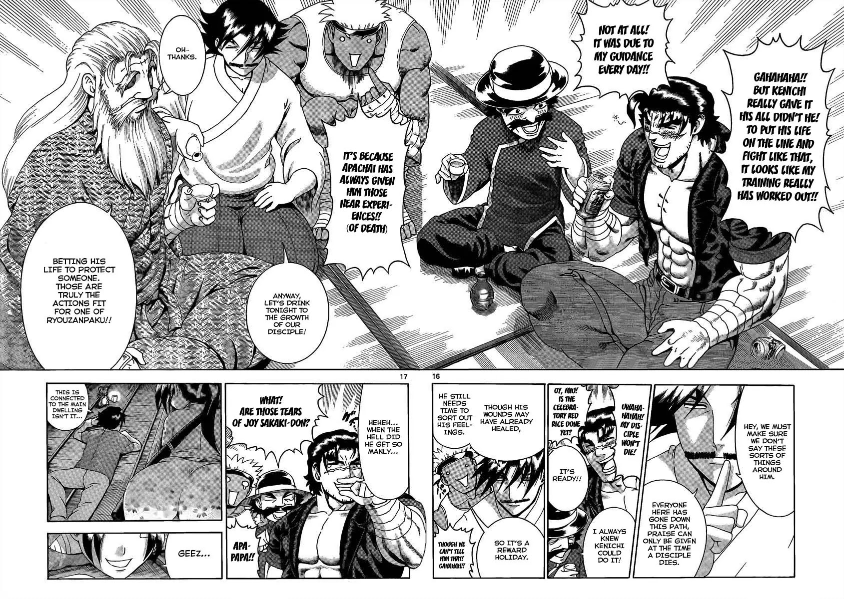 History's Strongest Disciple Kenichi Chapter 380 page 15 - Chapter 380: House Arrest
