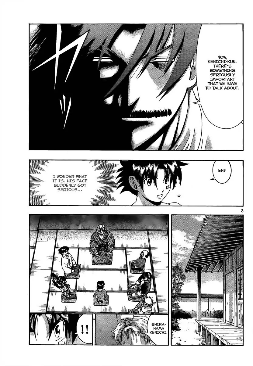 History's Strongest Disciple Kenichi Chapter 380 page 3 - Chapter 380: House Arrest