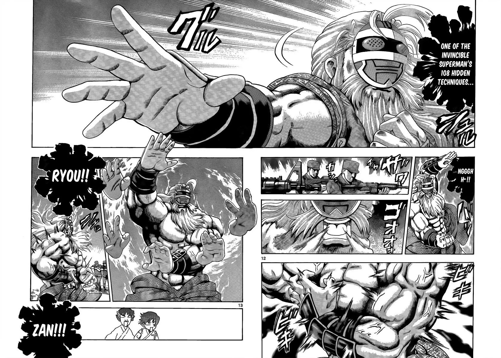 History's Strongest Disciple Kenichi Chapter 384 page 12 - Chapter 384 : Front-on Attack!