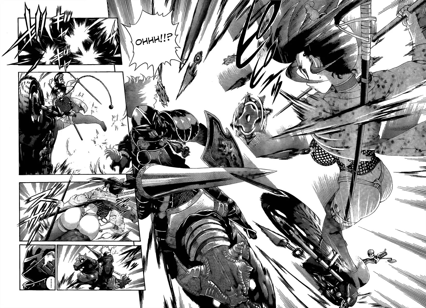 History's Strongest Disciple Kenichi Chapter 387 page 7 - Chapter 387: Shigure Vs The Lance of the West