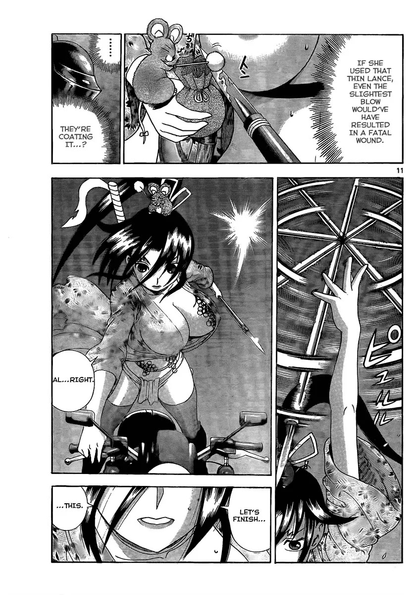 History's Strongest Disciple Kenichi Chapter 387 page 9 - Chapter 387: Shigure Vs The Lance of the West