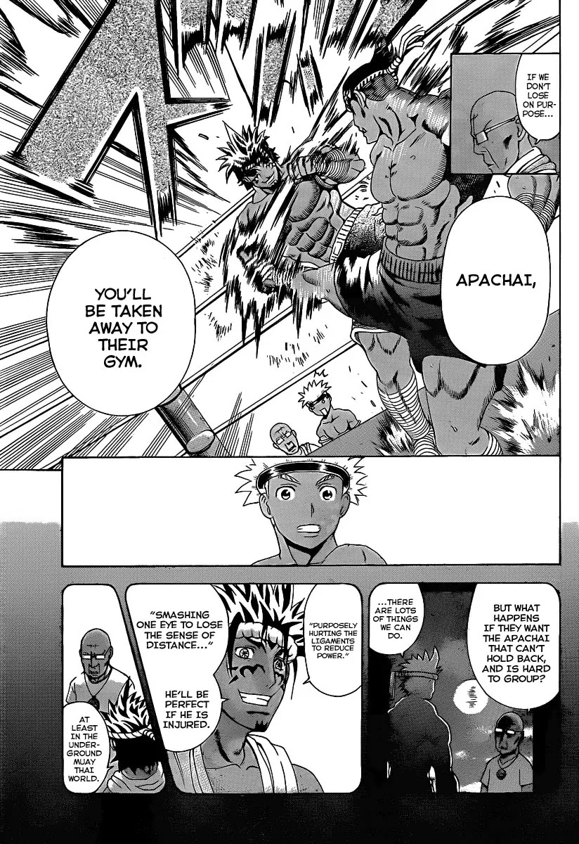 History's Strongest Disciple Kenichi Chapter 395 page 12 - Chapter 395: Underground Muay Thai World