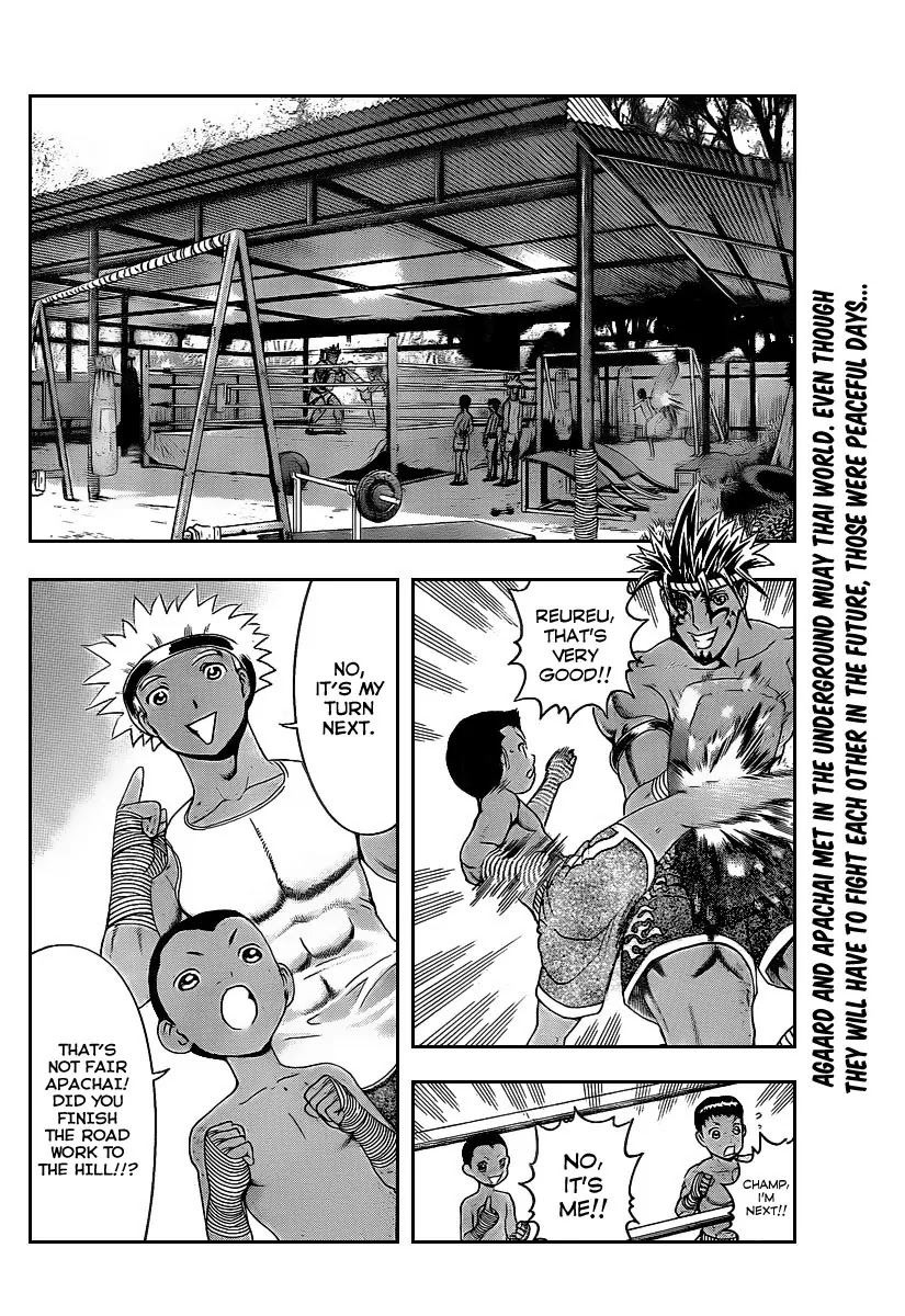 History's Strongest Disciple Kenichi Chapter 395 page 2 - Chapter 395: Underground Muay Thai World
