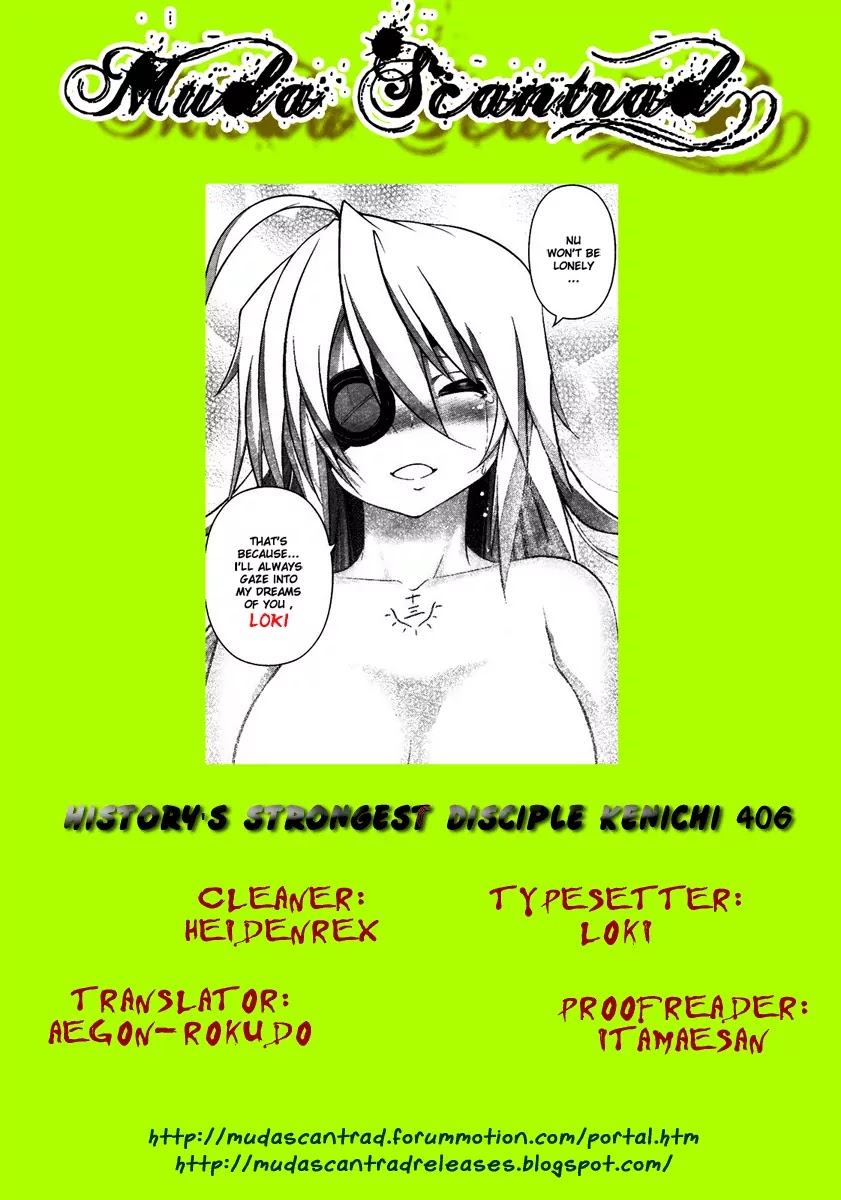 History's Strongest Disciple Kenichi Chapter 406 page 1 - Chapter 406: The Path of Strength