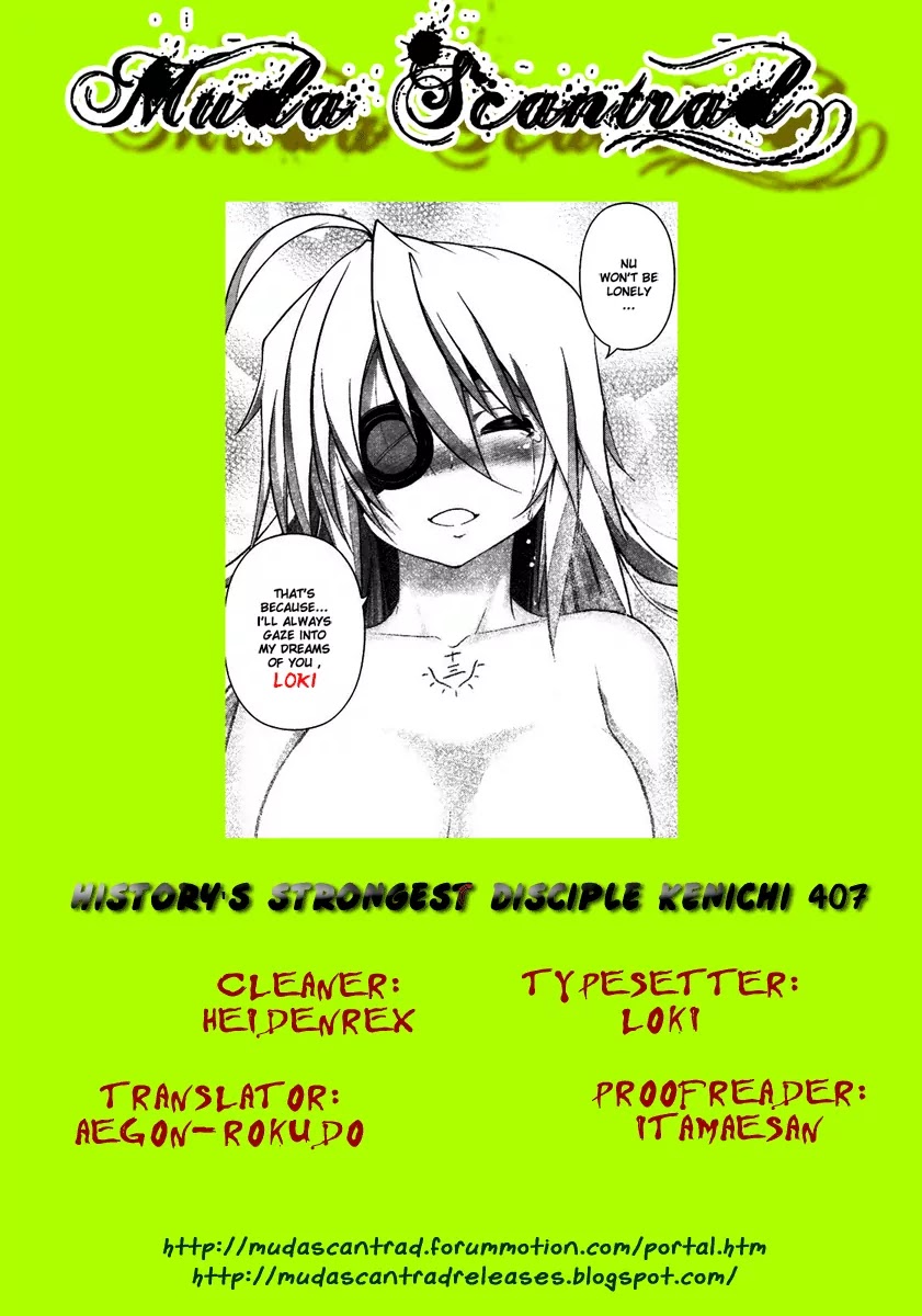History's Strongest Disciple Kenichi Chapter 407 page 1 - Chapter 407: The Parting of the Shinigami