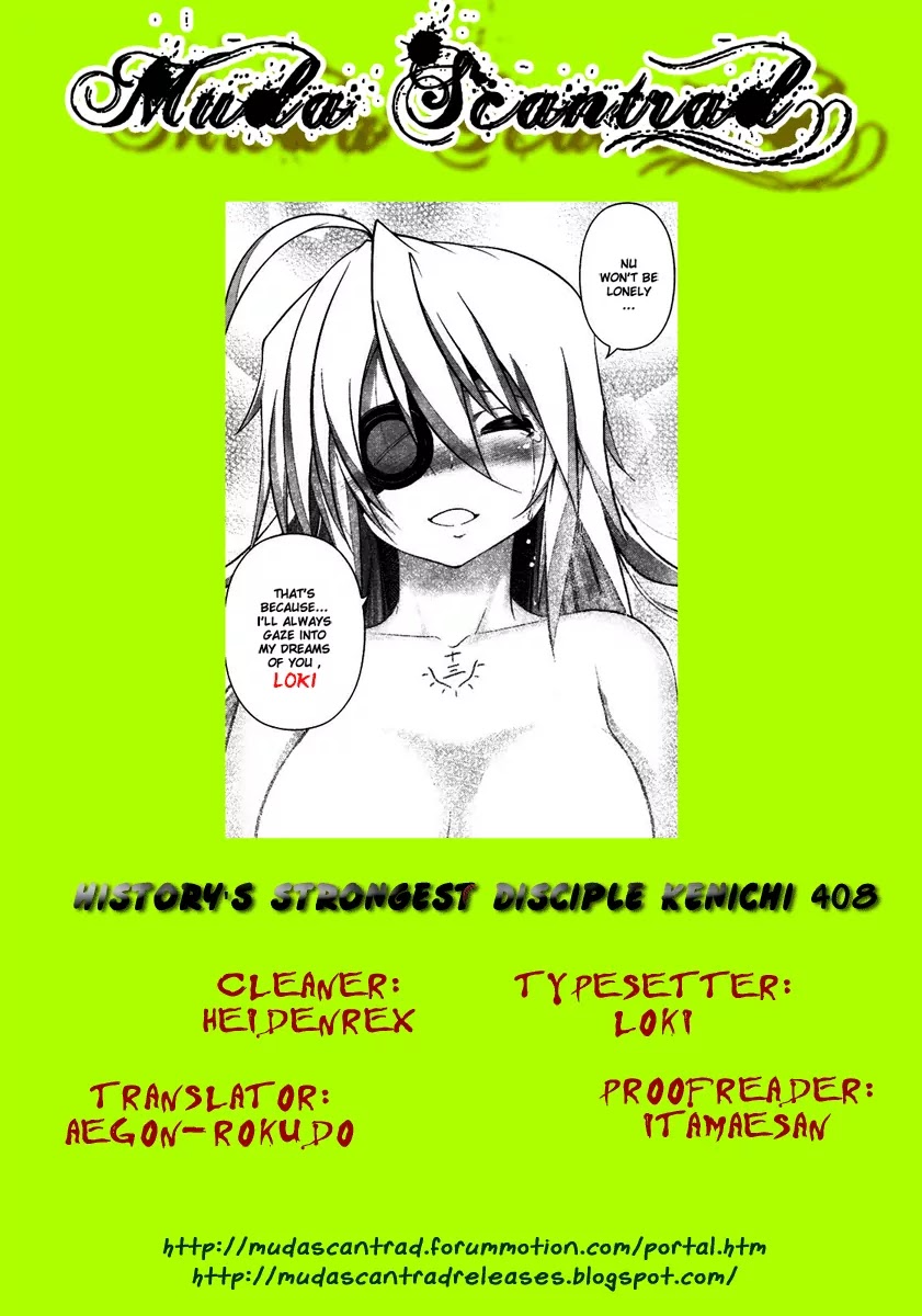 History's Strongest Disciple Kenichi Chapter 408 page 1 - Chapter 408: The End of the Fight