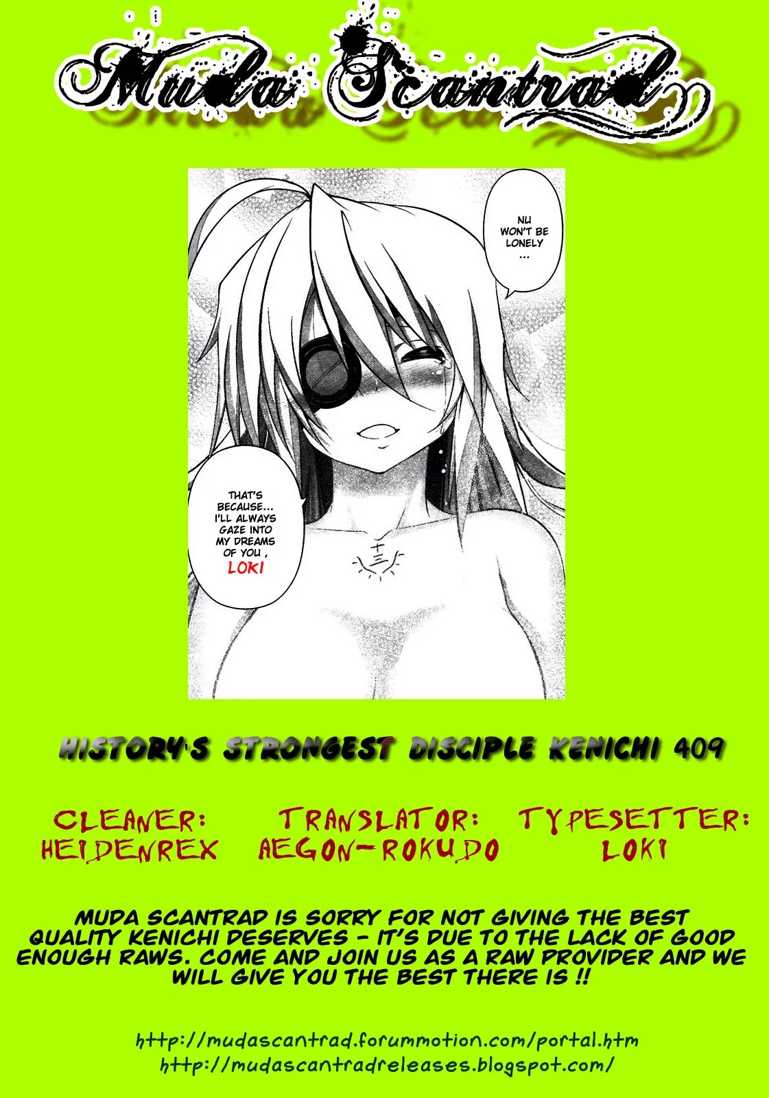 History's Strongest Disciple Kenichi Chapter 409 page 1 - Chapter 409: The Wanted Men