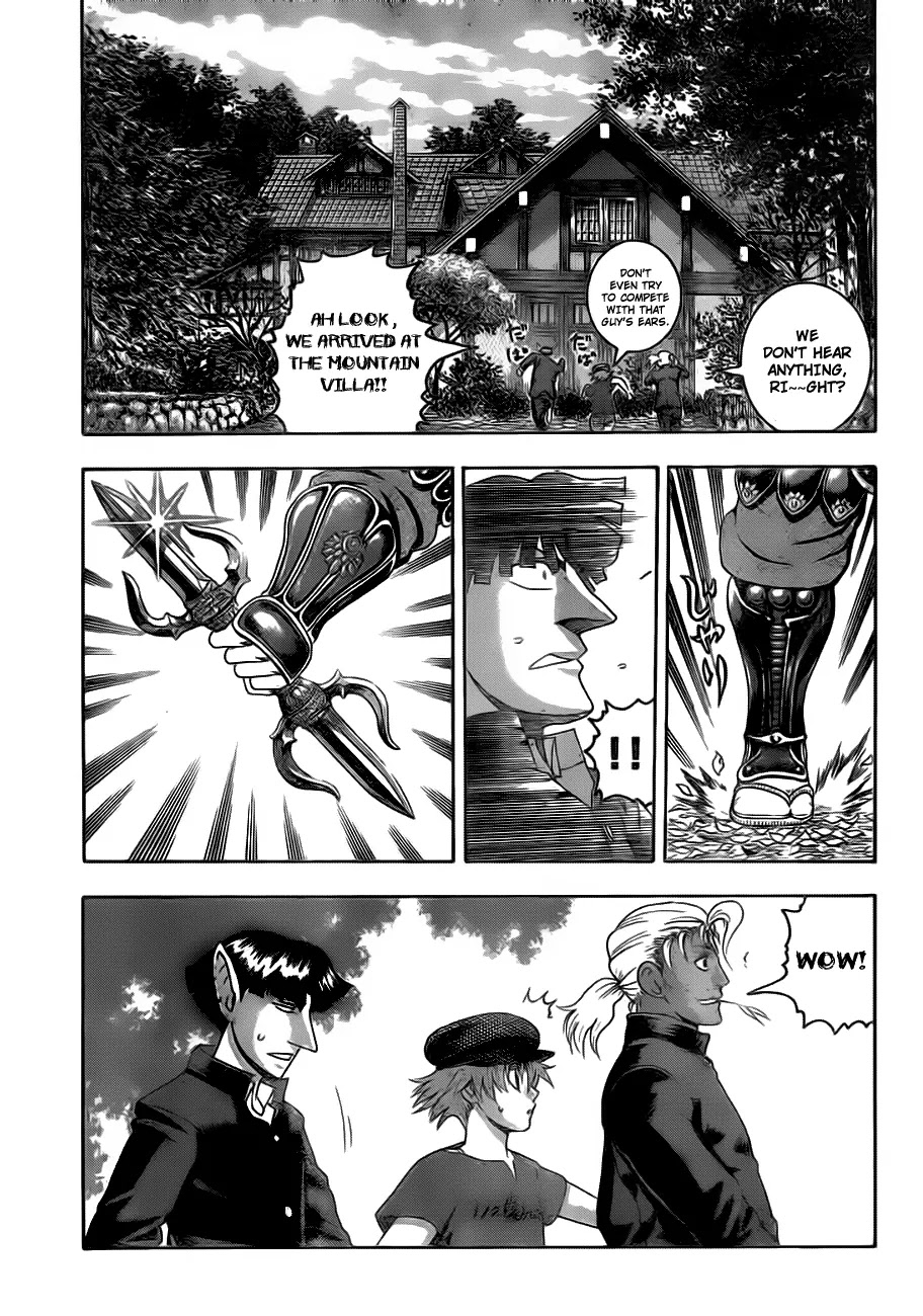 History's Strongest Disciple Kenichi Chapter 414 page 10 - Chapter 414: Tiger at the Front Gate, Wolf at the Back Gate