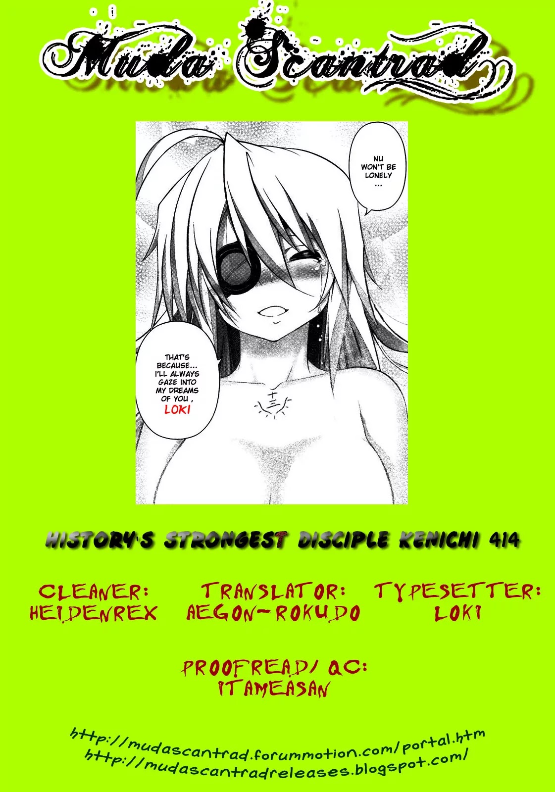 History's Strongest Disciple Kenichi Chapter 414 page 20 - Chapter 414: Tiger at the Front Gate, Wolf at the Back Gate