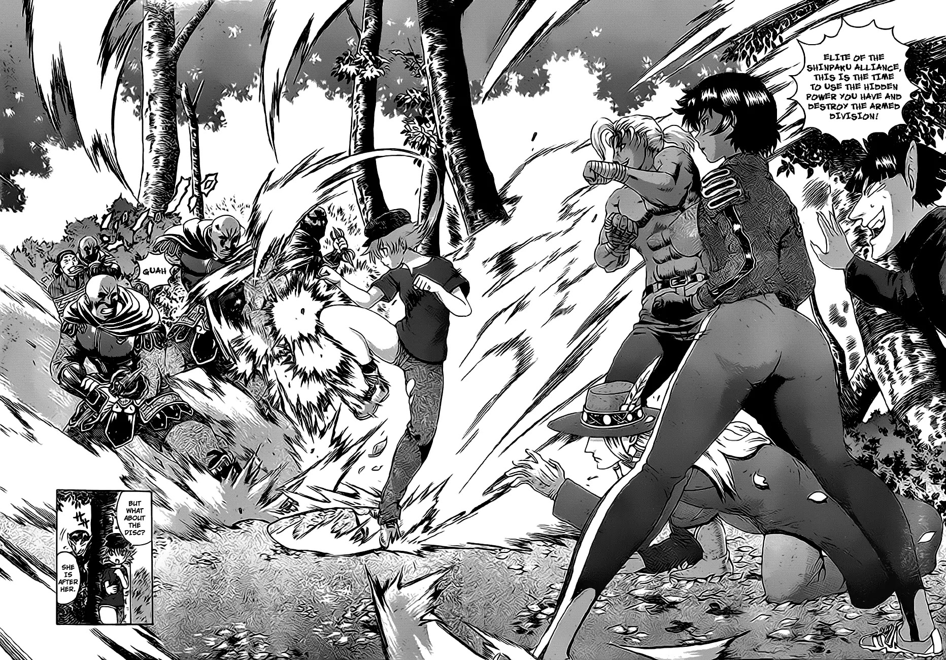 History's Strongest Disciple Kenichi Chapter 416 page 11 - Chapter 416: Reinforcements Arrive!
