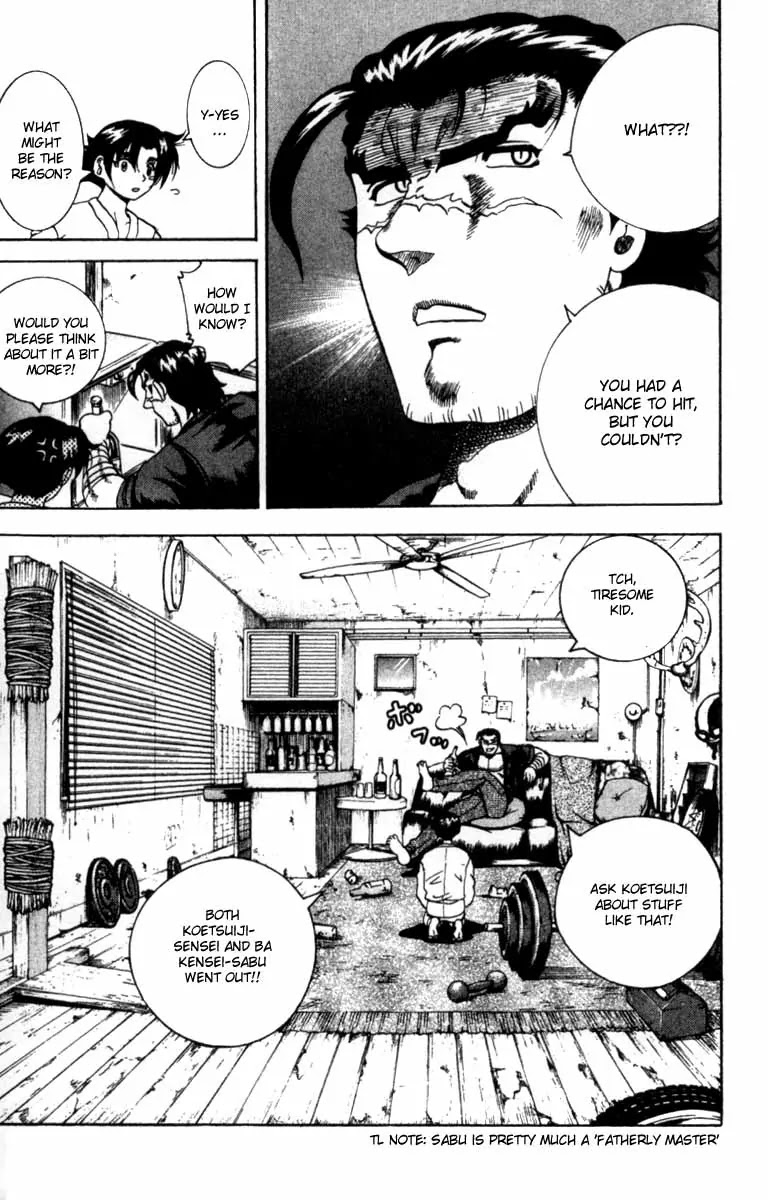 History's Strongest Disciple Kenichi Chapter 42 page 17 - Chapter 42: Aim For The Blind Spot