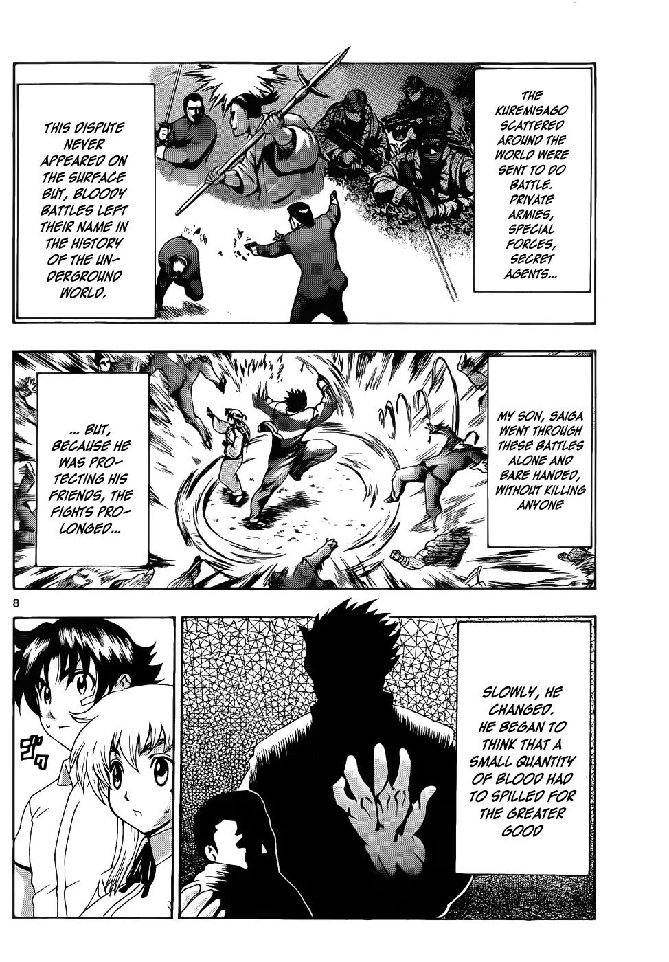 History's Strongest Disciple Kenichi Chapter 430 page 9 - Chapter 430: Saiga and Shizuha