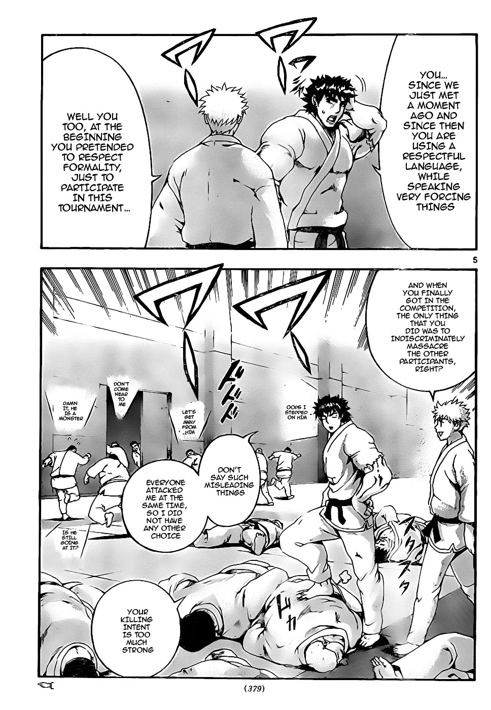 History's Strongest Disciple Kenichi Chapter 437 page 5 - Chapter 437: The Three Men Of Valour