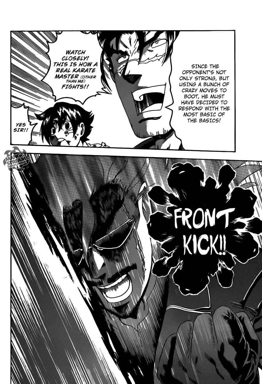 History's Strongest Disciple Kenichi Chapter 469 page 11 - Chapter 469: "Front Kick"