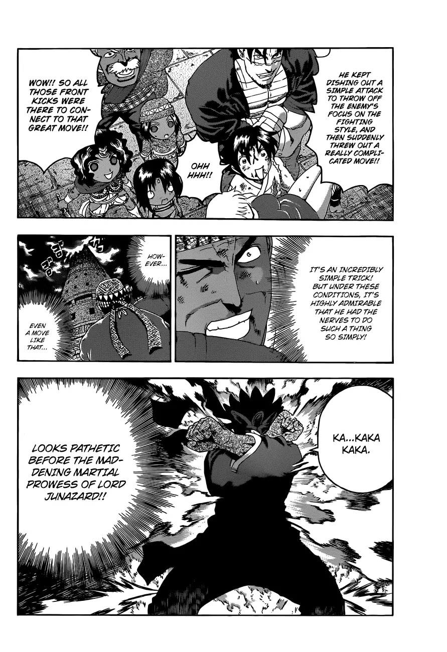 History's Strongest Disciple Kenichi Chapter 469 page 14 - Chapter 469: "Front Kick"