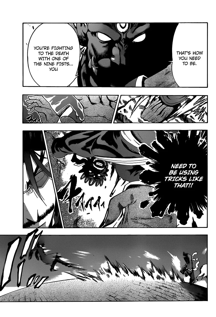 History's Strongest Disciple Kenichi Chapter 469 page 15 - Chapter 469: "Front Kick"