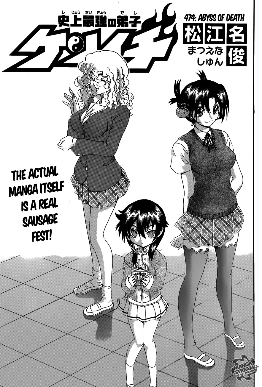 History's Strongest Disciple Kenichi Chapter 474 page 1 - Chapter 474: The Abyss of Death