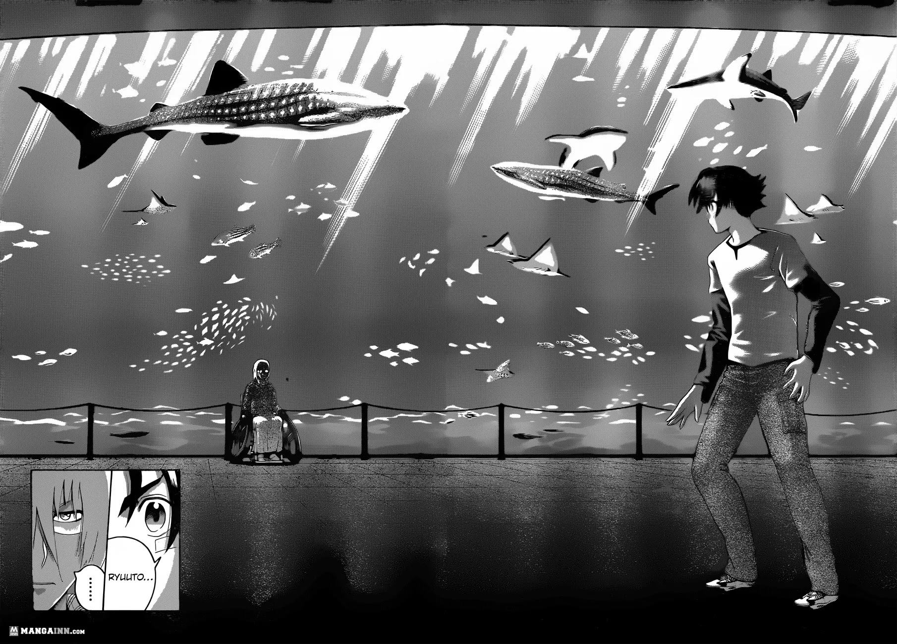 History's Strongest Disciple Kenichi Chapter 482 page 11 - Chapter 482: Secret Meeting at the Aquarium