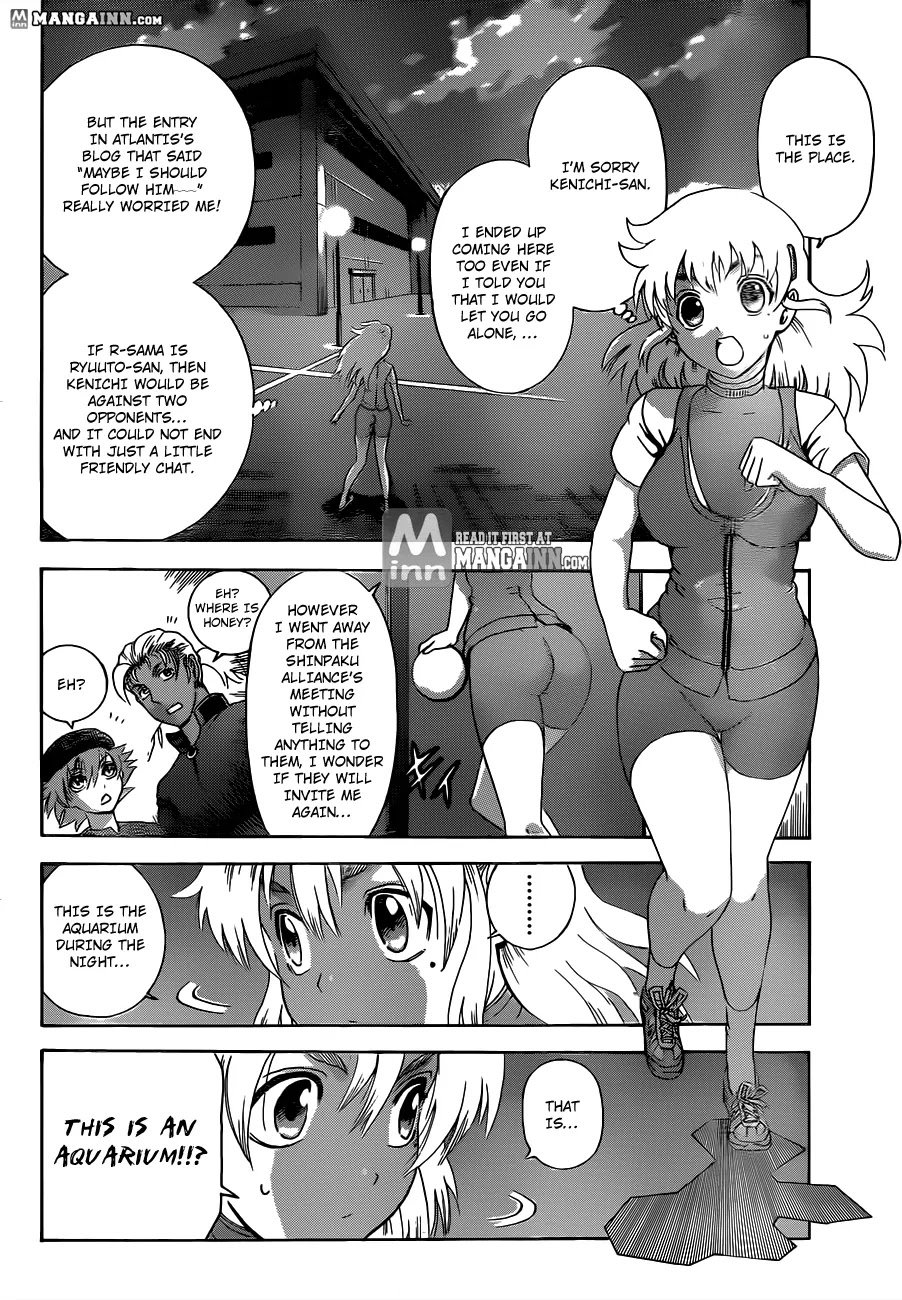 History's Strongest Disciple Kenichi Chapter 482 page 12 - Chapter 482: Secret Meeting at the Aquarium