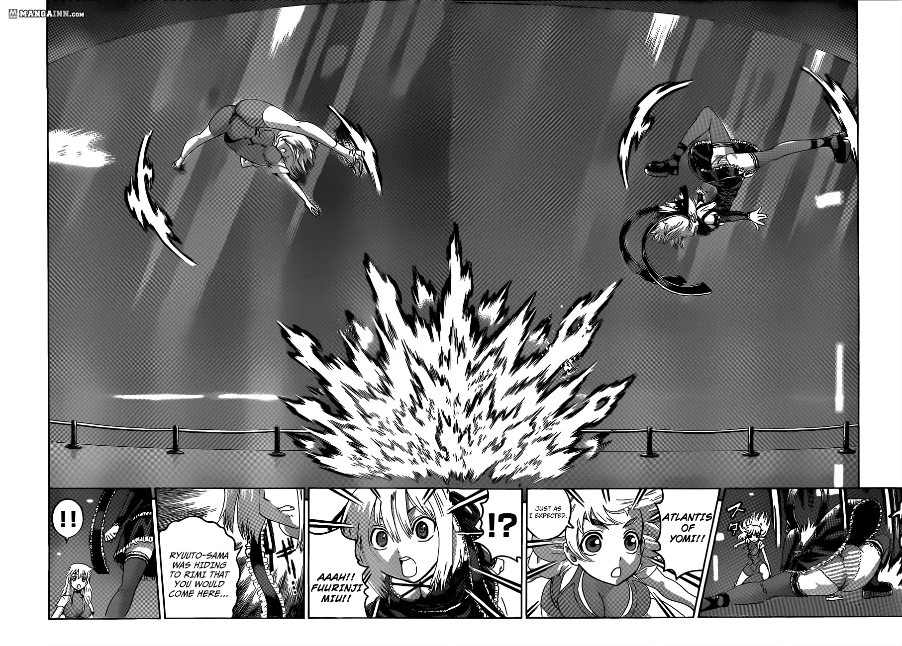 History's Strongest Disciple Kenichi Chapter 482 page 14 - Chapter 482: Secret Meeting at the Aquarium