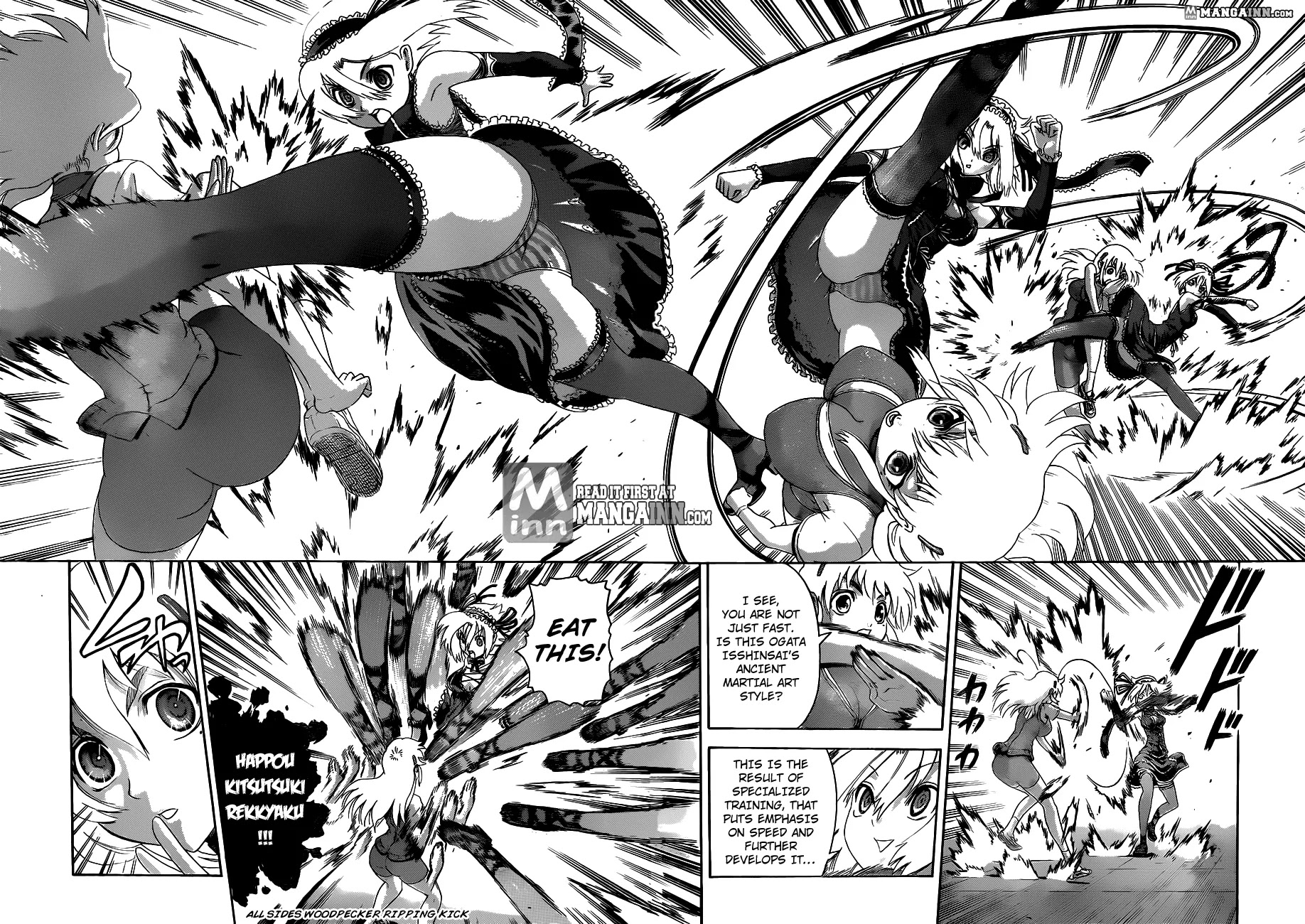 History's Strongest Disciple Kenichi Chapter 483 page 2 - Chapter 483 : Decisive Battle At The Aquarium!