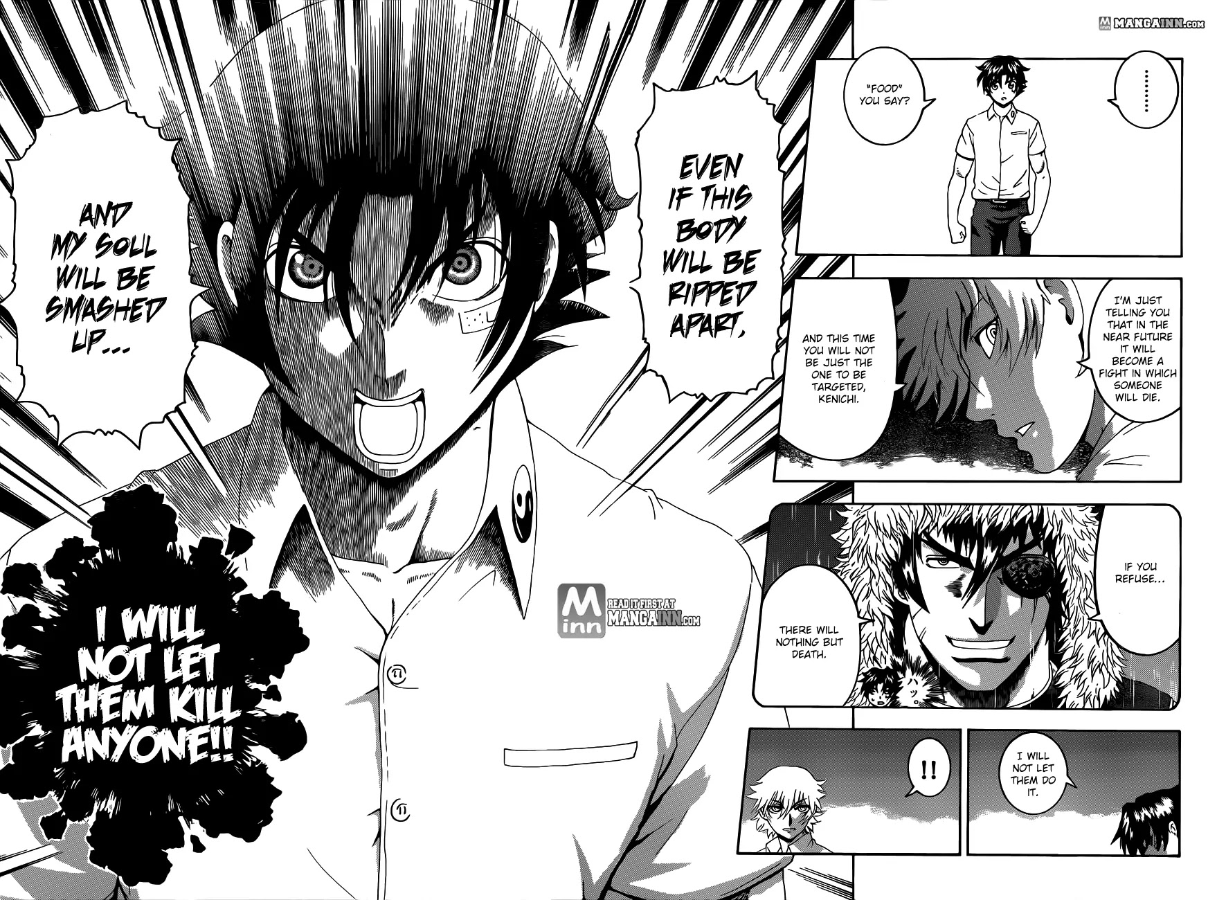 History's Strongest Disciple Kenichi Chapter 484 page 14 - Chapter 484: Even If This Body Will..