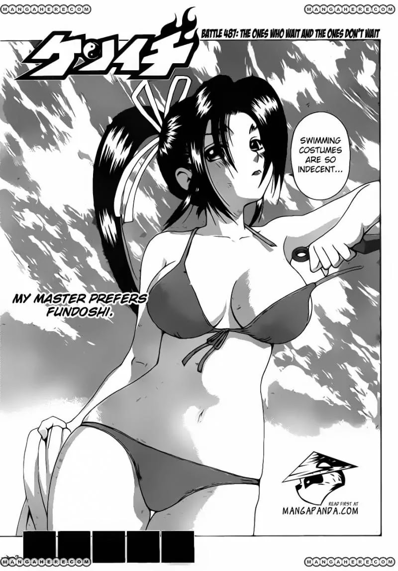 History's Strongest Disciple Kenichi Chapter 487 page 1 - Chapter 487 : The Ones Who Wait And Whe Ones Don't Wait