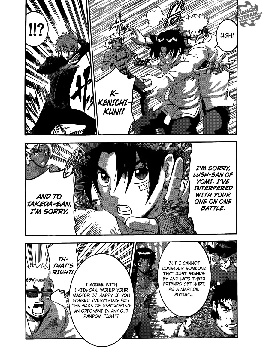 History's Strongest Disciple Kenichi Chapter 496 page 11 - Chapter 496: The Light of the Katsujin Ken