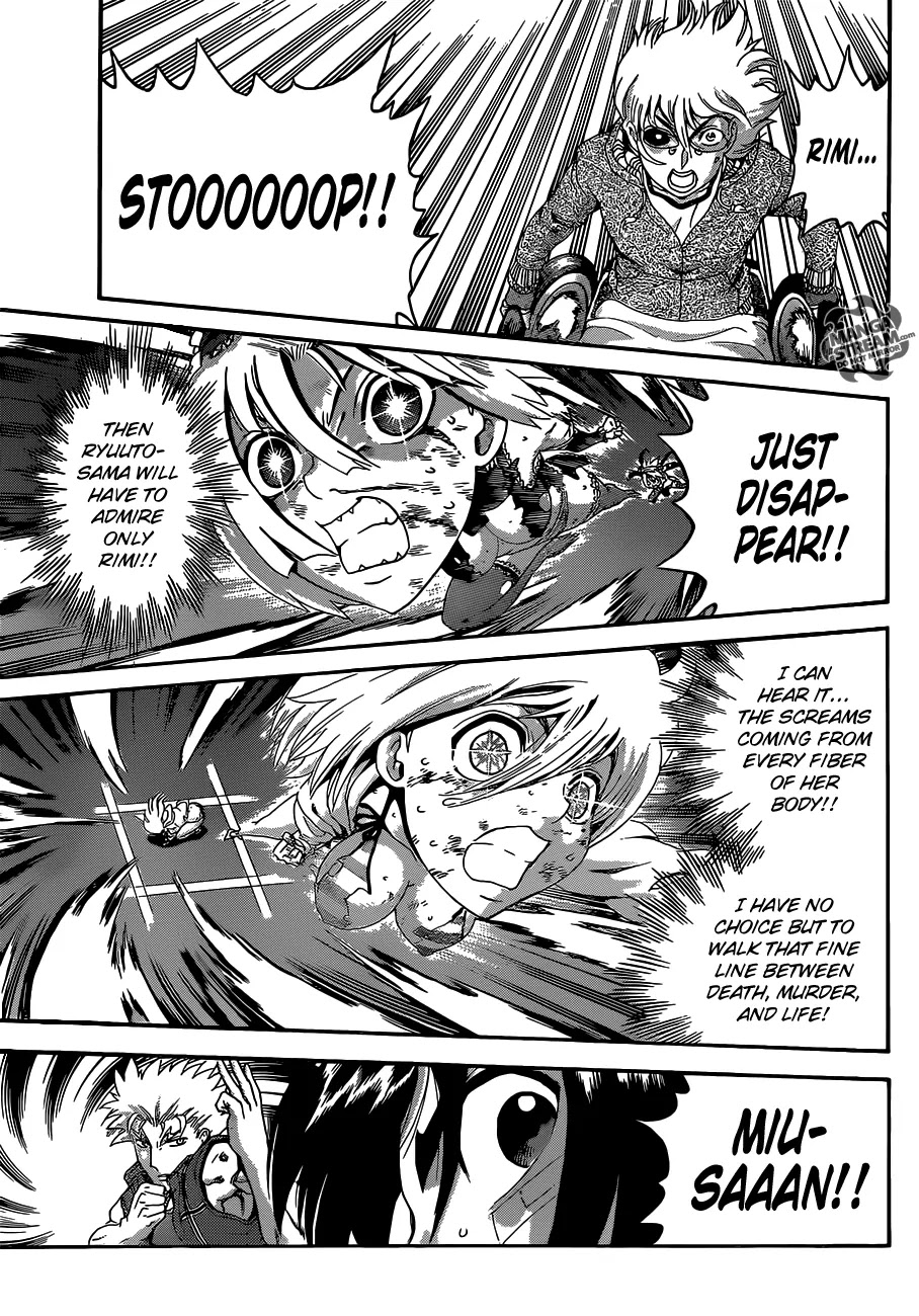 History's Strongest Disciple Kenichi Chapter 514 page 13 - Chapter 514 : Miu vs. Rimi, the conclusion!