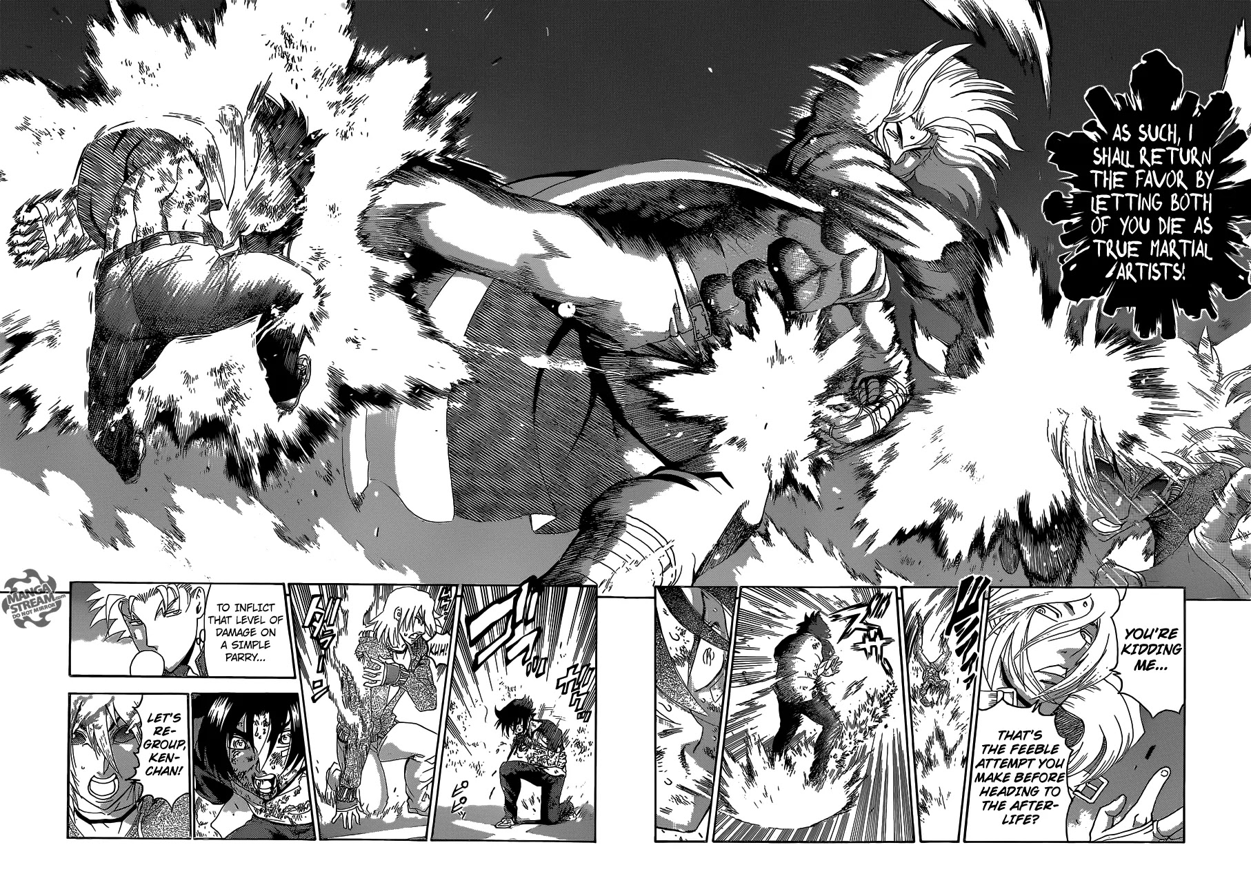 History's Strongest Disciple Kenichi Chapter 517 page 9 - Chapter 517: 30 Seconds of Offense and Defense