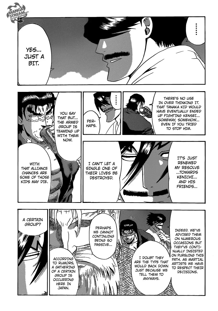 History's Strongest Disciple Kenichi Chapter 527 page 6 - Chapter 527: The Footsteps of the Armed Group