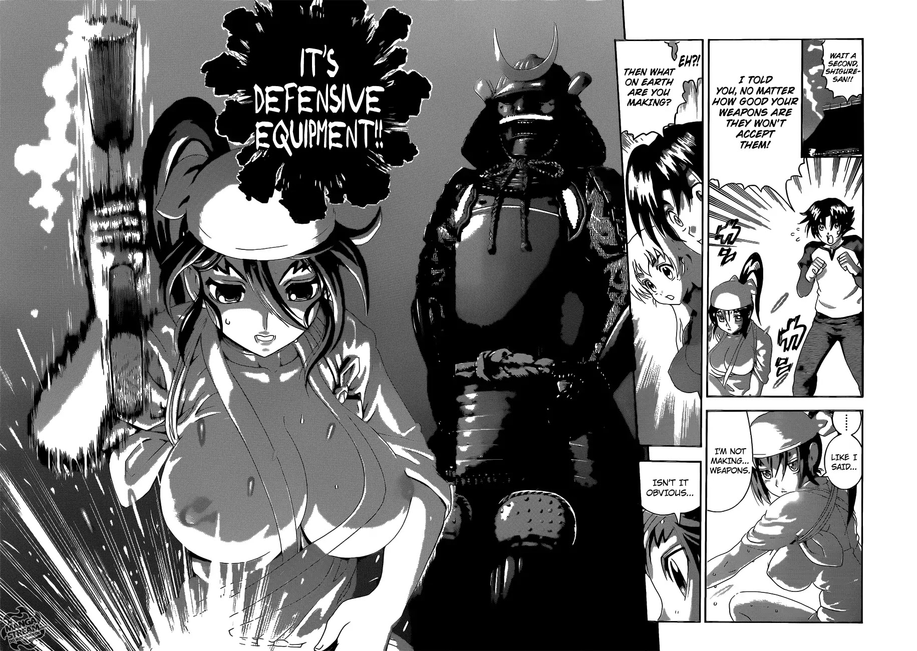 History's Strongest Disciple Kenichi Chapter 529 page 13 - Chapter 529 : The Shinpaku Alliance turns into a weapon team!?