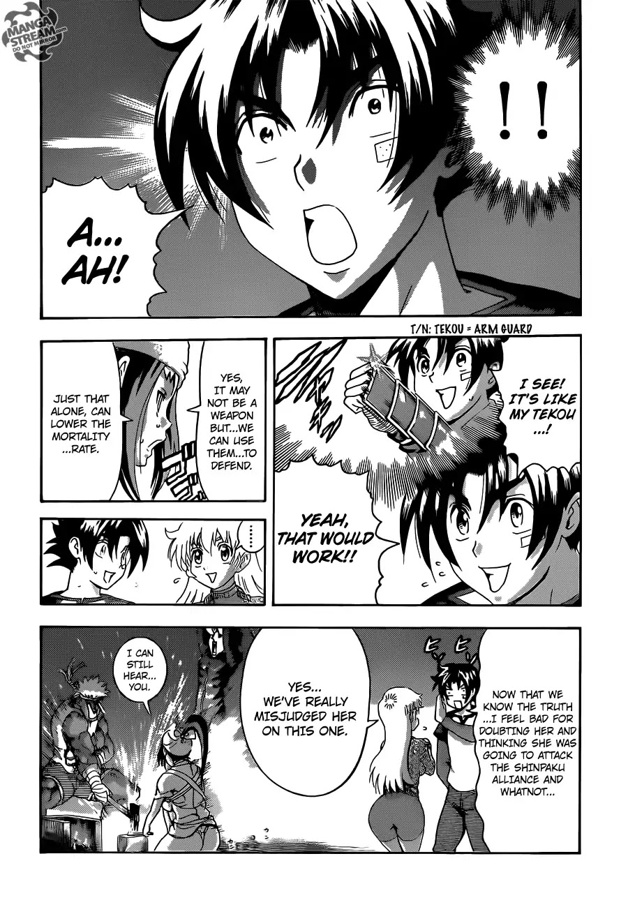 History's Strongest Disciple Kenichi Chapter 529 page 14 - Chapter 529 : The Shinpaku Alliance turns into a weapon team!?